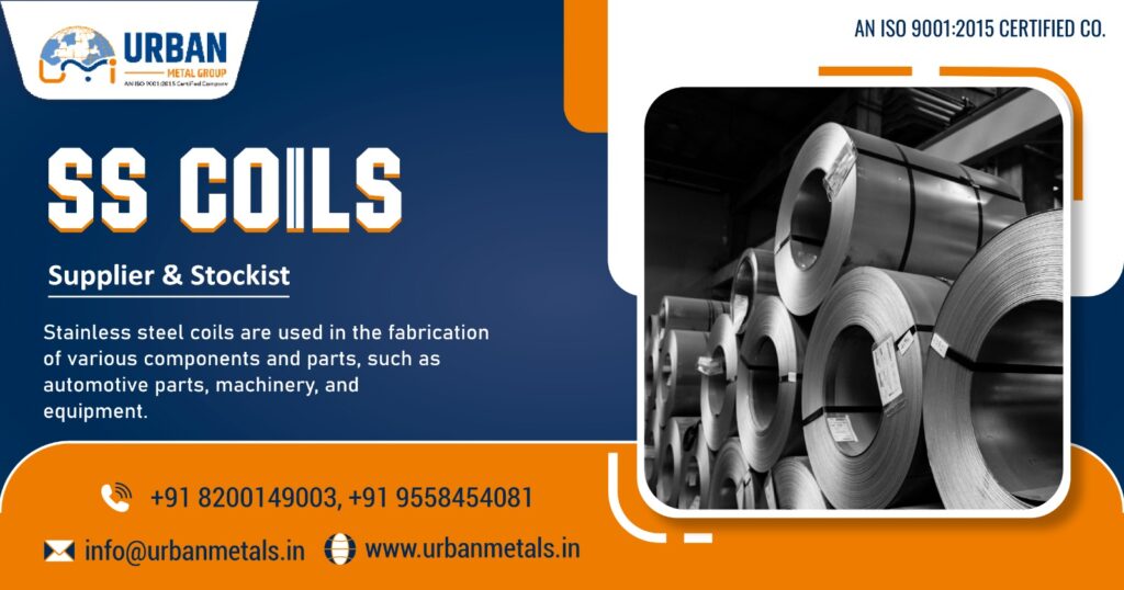 Supplier of SS Coils in India